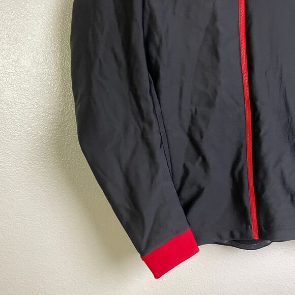 Siroko J1 Montoso Cycling Jacket Mens Size 2XL Black Red Outdoors Full Zip - Picture 6 of 9